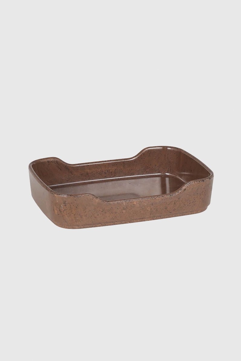 Otto's Corner Store - Dulton Japan | Melamine Stacking Tray | Brown