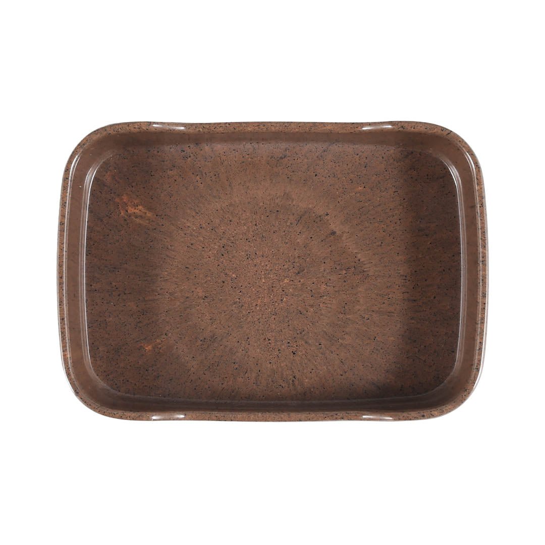 Otto's Corner Store - Dulton Japan | Melamine Stacking Tray | Brown