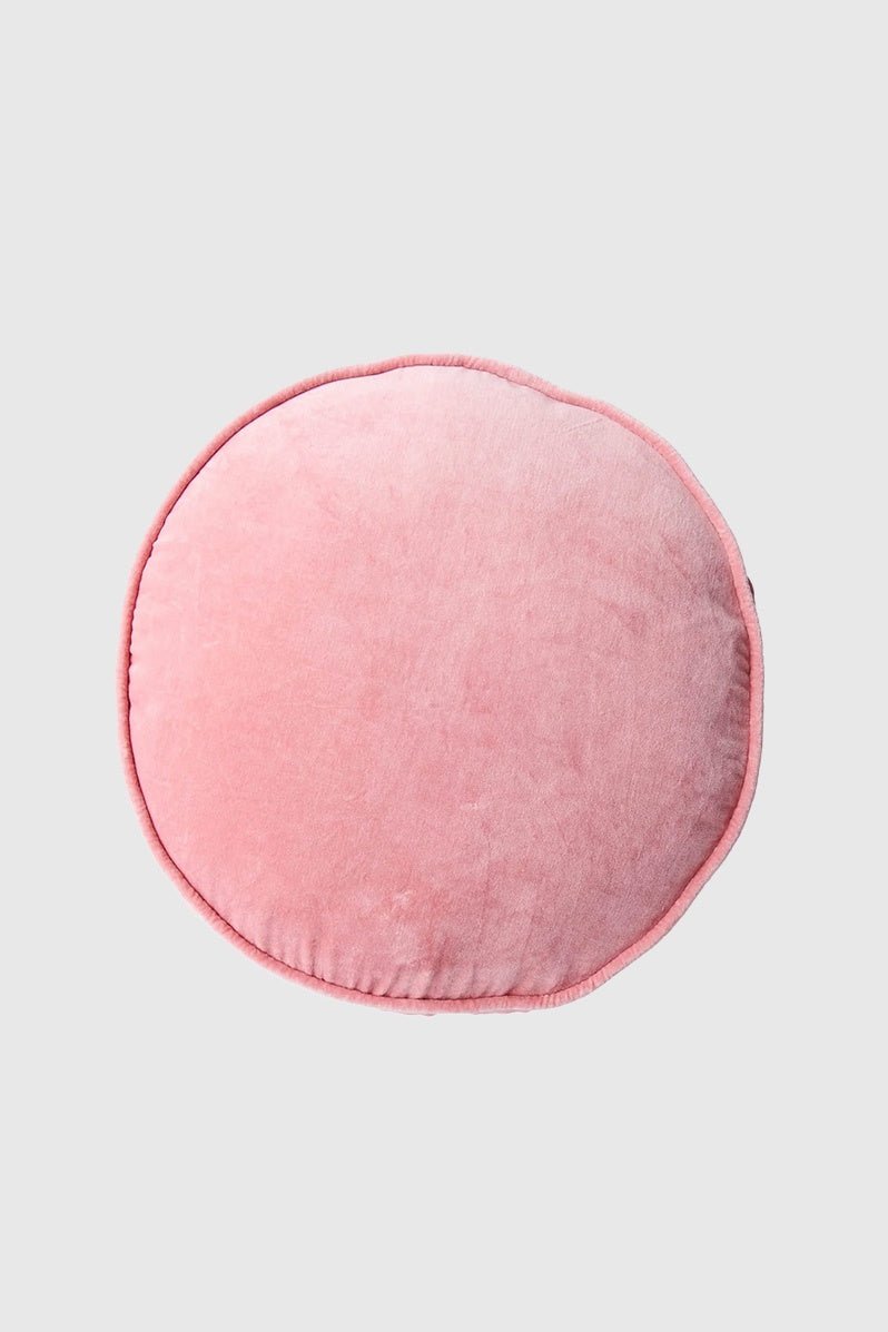 Otto's Corner Store - Dusty Rose Velvet Pea Cushion