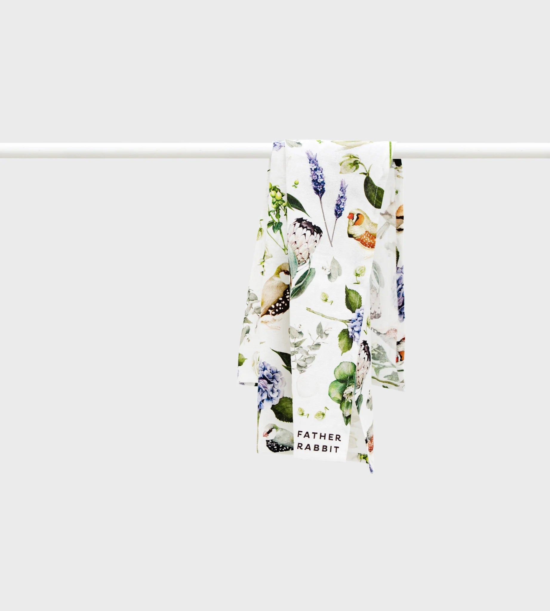 Otto's Corner Store - Father Rabbit | Botanica Linen Tea Towel