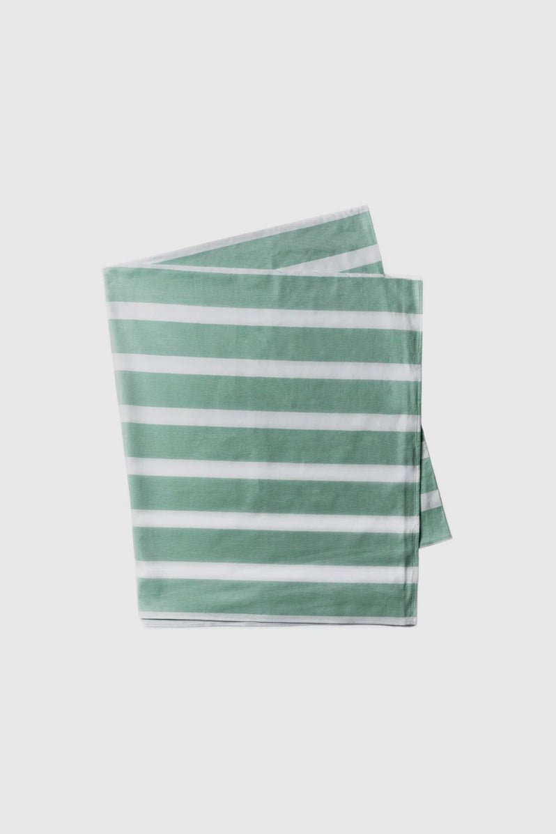 Otto's Corner Store - Florence Stripe Tablecloth - Pistachio