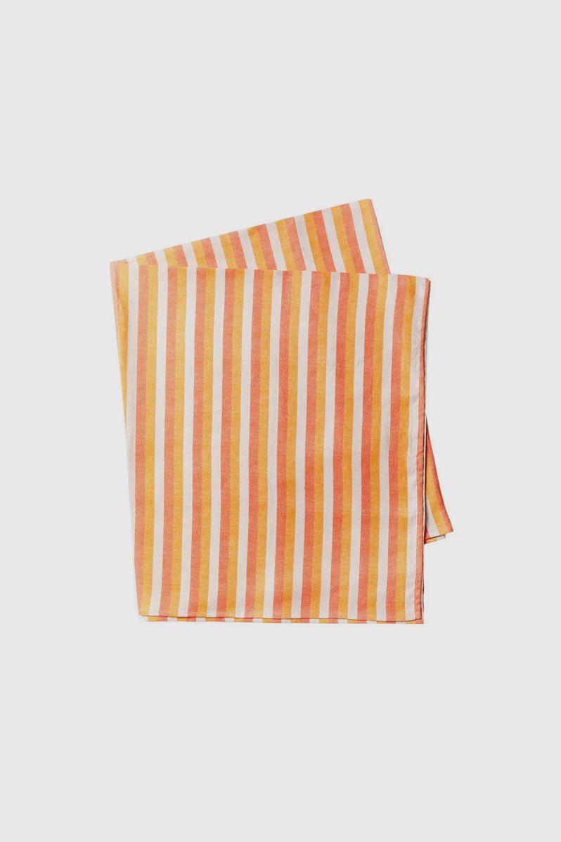 Otto's Corner Store - Florence Stripe Tablecloth - Red