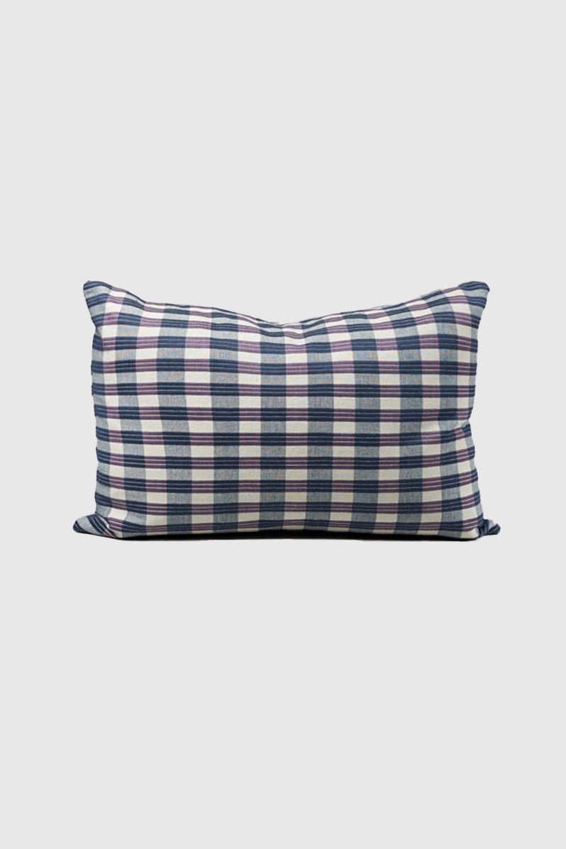 Otto's Corner Store - Folio Cushion w/ Duck Feather & Down Inner - Lupin/Nile