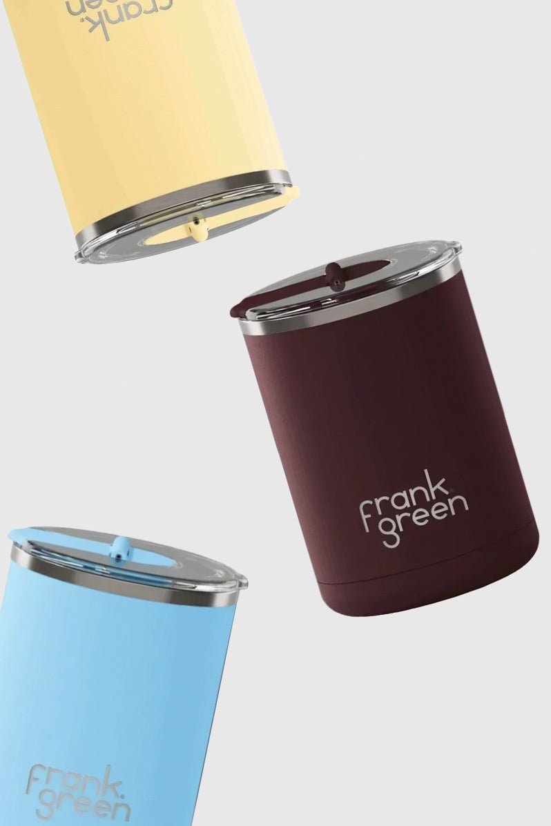 Otto's Corner Store - Frank Green Ceramic Coffee Cup with Hinged Lid 12oz