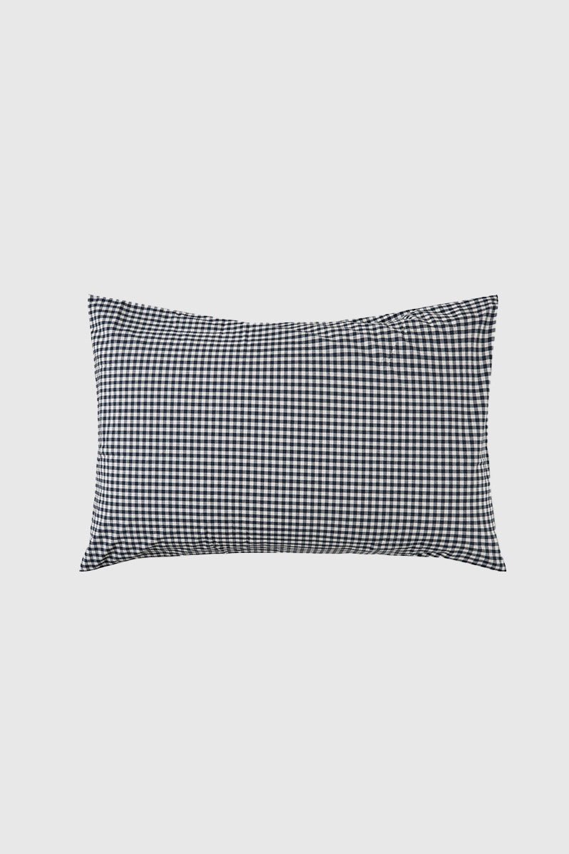 Otto's Corner Store - Gingham Organic Cotton Pillowcase Pair