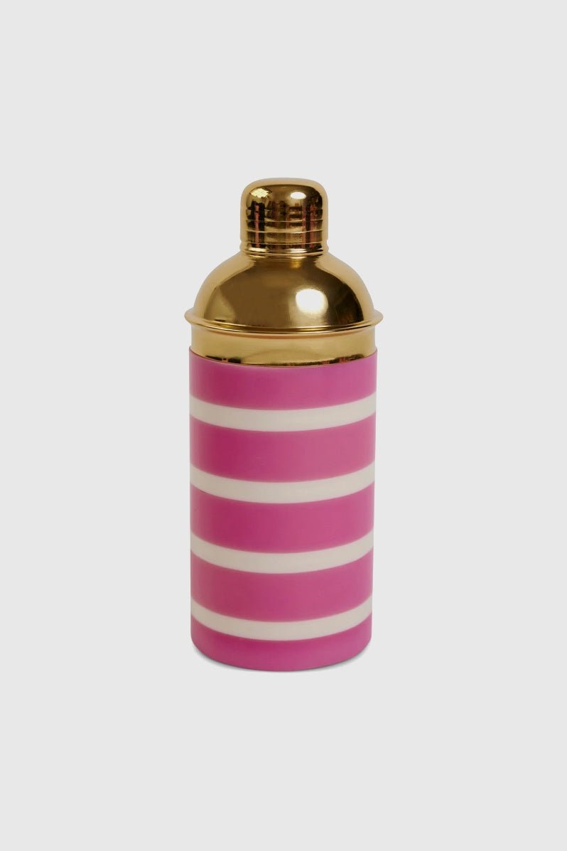 Otto's Corner Store - Gypsy Rose Stripe Resin Cocktail Shaker