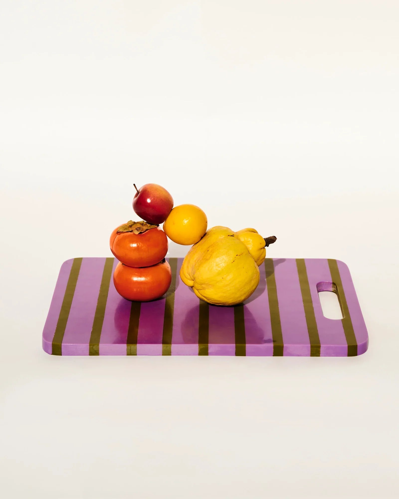 Otto's Corner Store - Gypsy Rose Stripe Resin Serving Board