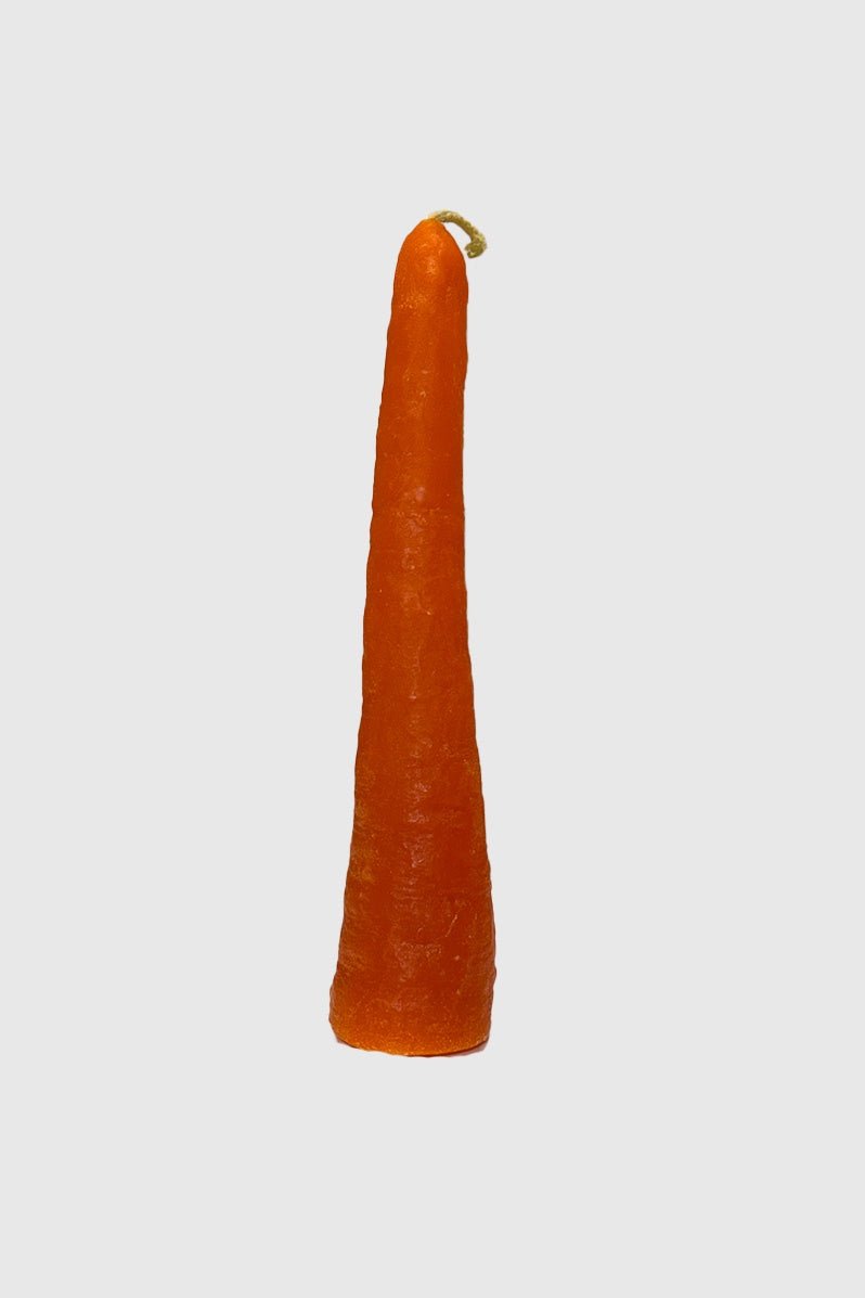 Otto's Corner Store - Handmade Beeswax Carrot Candle