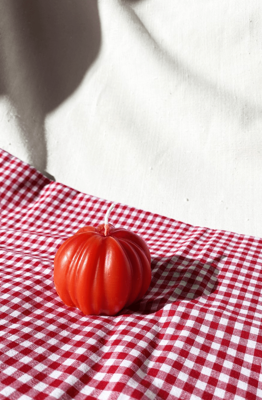 Otto's Corner Store - Handmade Beeswax Tomato Candle