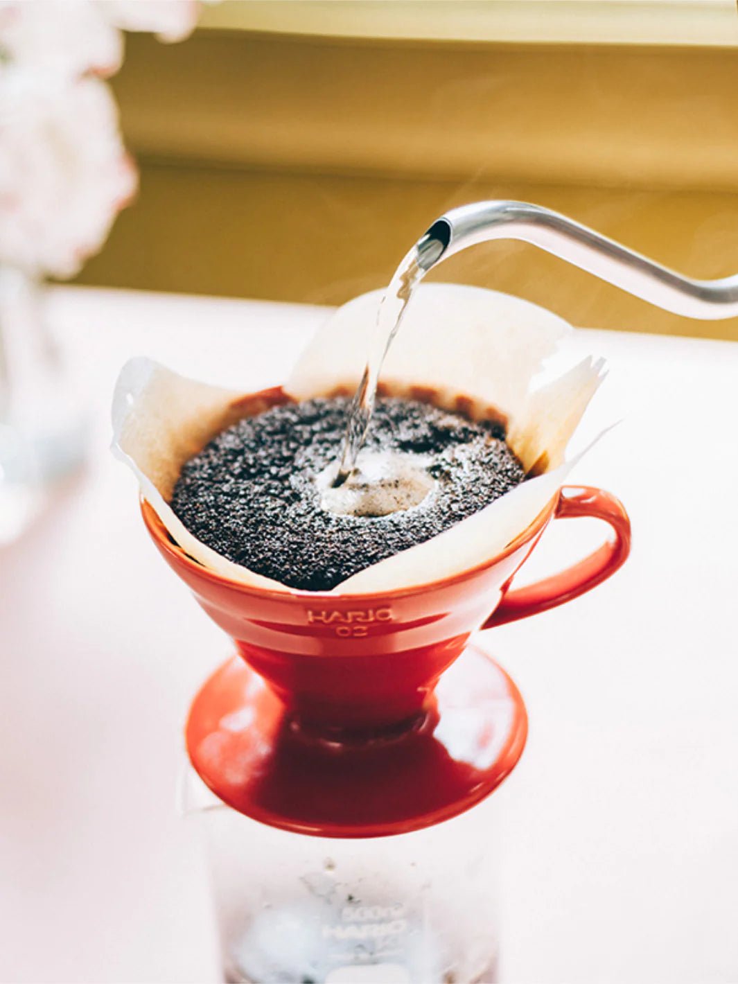 Otto's Corner Store - Hario V60 Dripper - Red