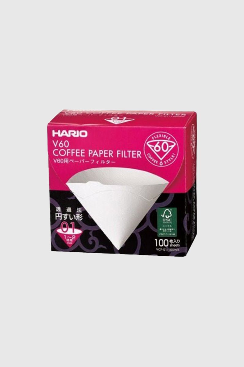 Otto's Corner Store - Hario V60 Paper Filter - 100 Pack