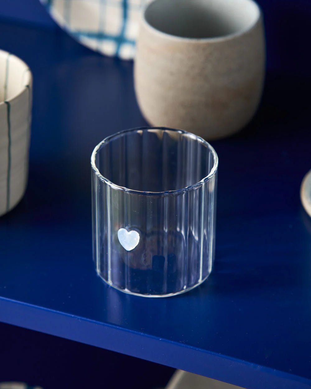 Otto's Corner Store - Haven Glass Tumbler - Heart