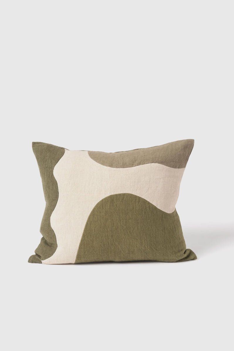 Otto's Corner Store - Hillside Patchwork Cushion