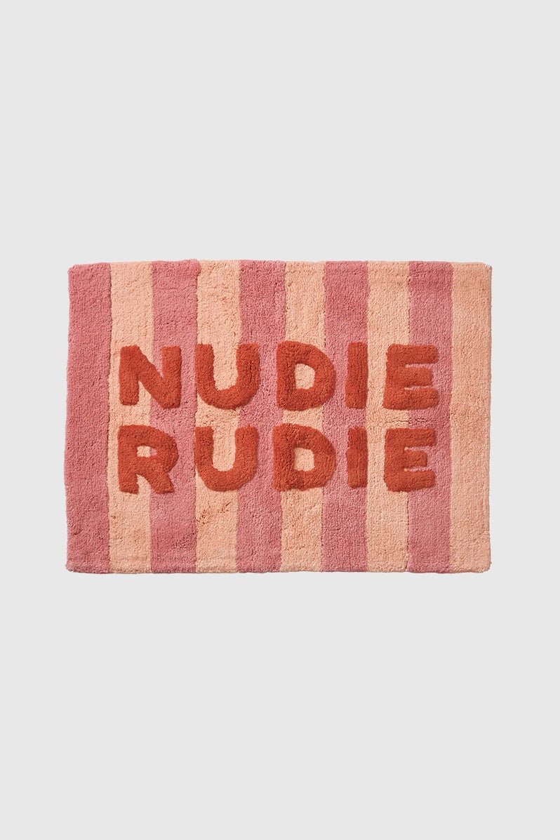 Otto's Corner Store - Ira Nudie Rudie Bath Mat - Posy