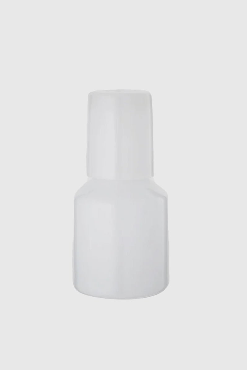 Otto's Corner Store - J'AI SOIF CARAFE & GLASS - OPAQUE WHITE