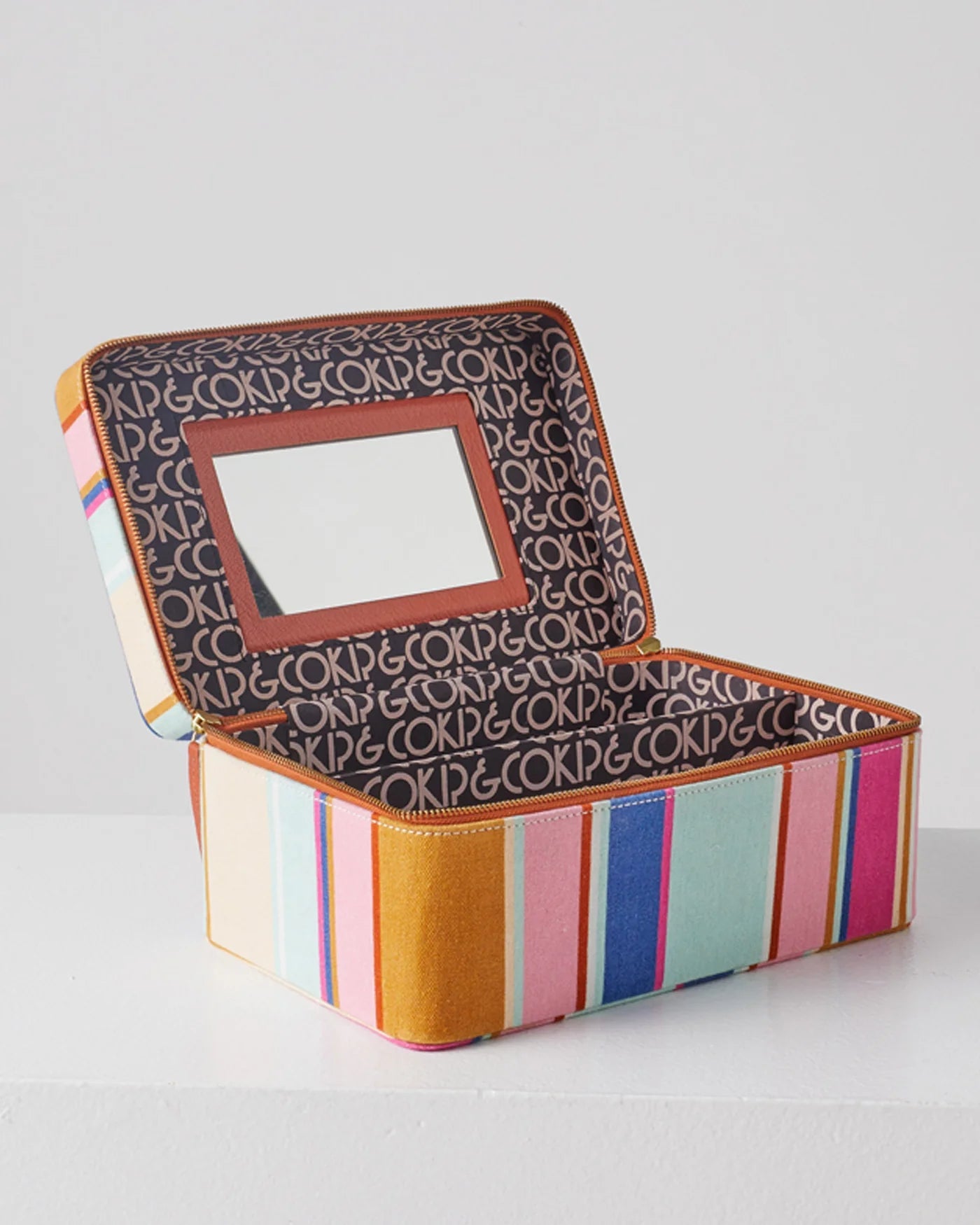 Otto's Corner Store - Jaipur Stripe Toiletry Case