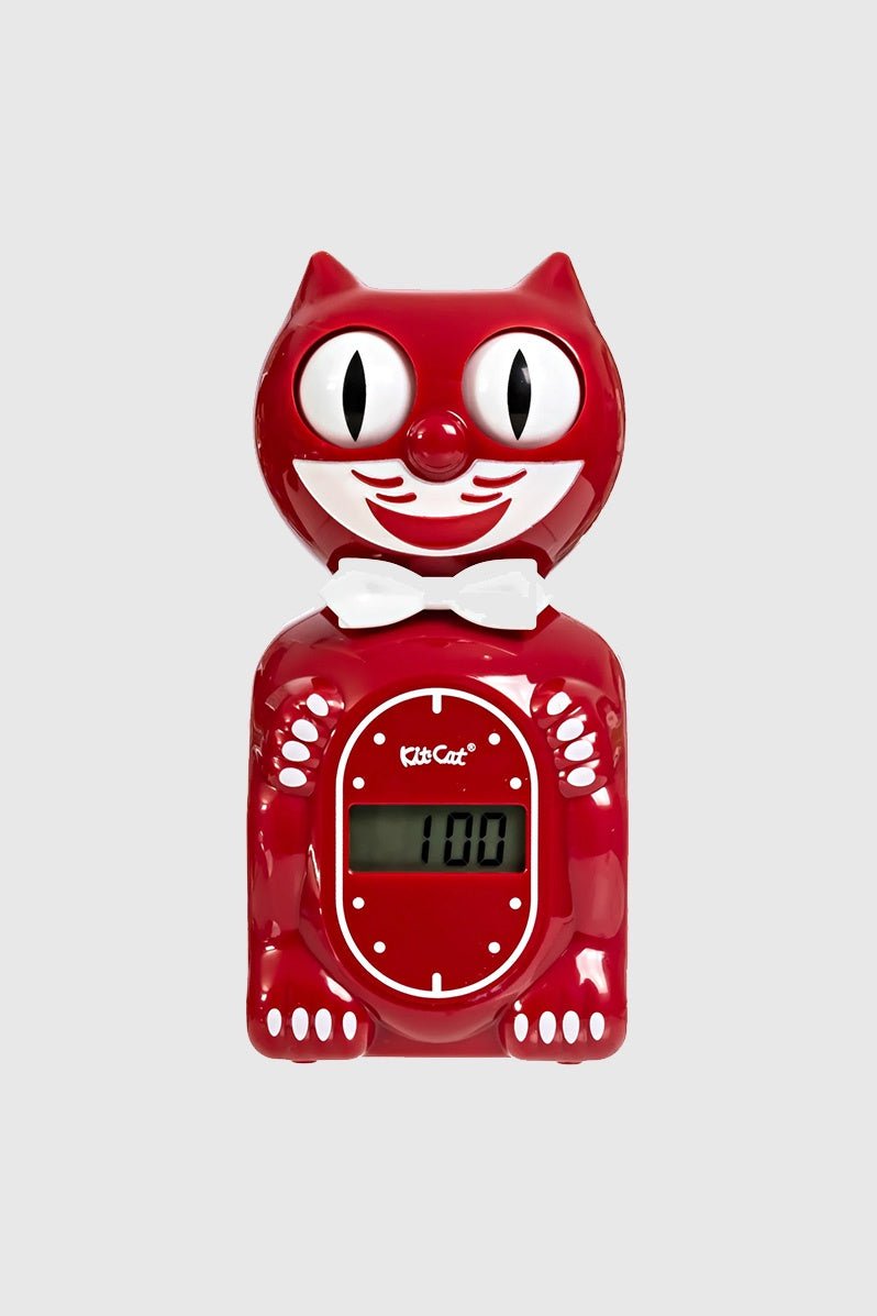 Otto's Corner Store - Kit - Cat Solar Alarm Klock - Space Cherry