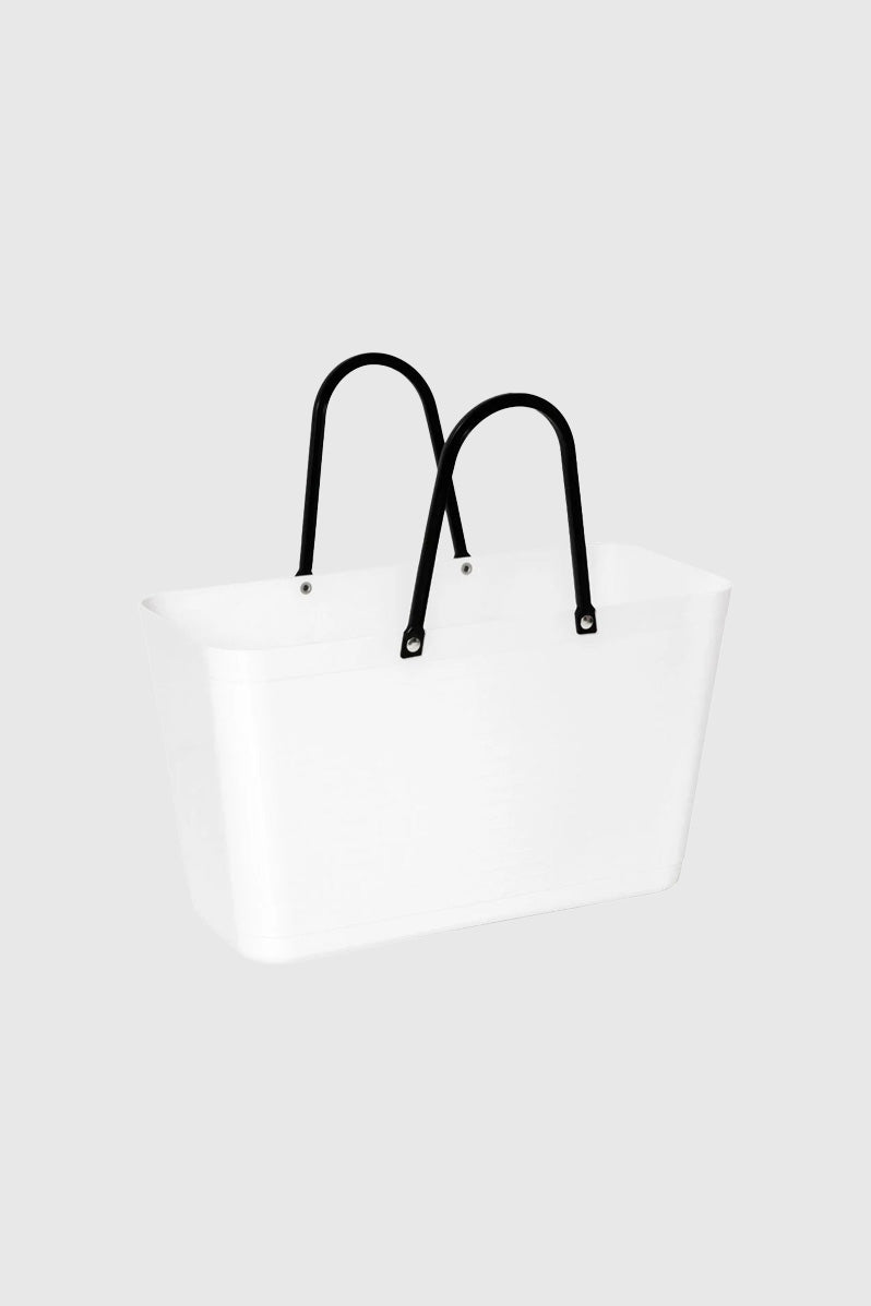 Otto's Corner Store - Large Hinza Bag - White