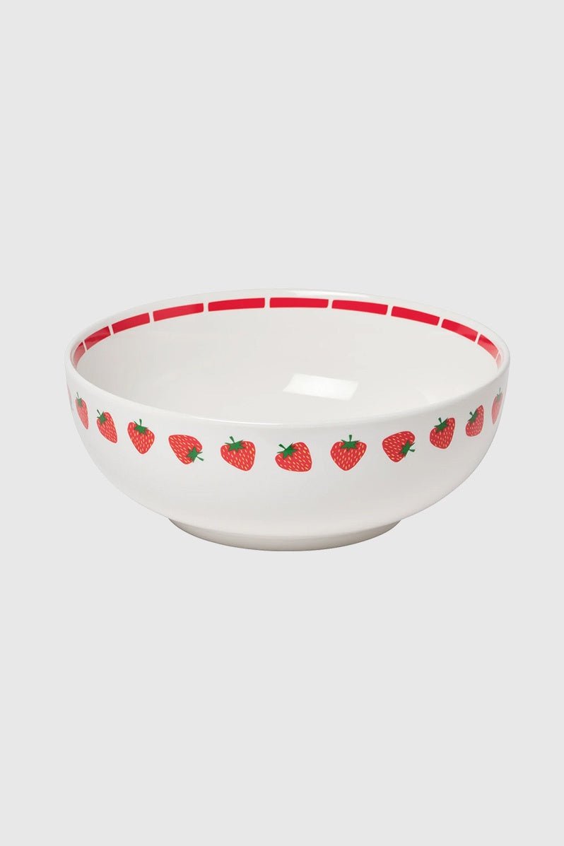 Otto's Corner Store - Large Strawberry Serving Bowl