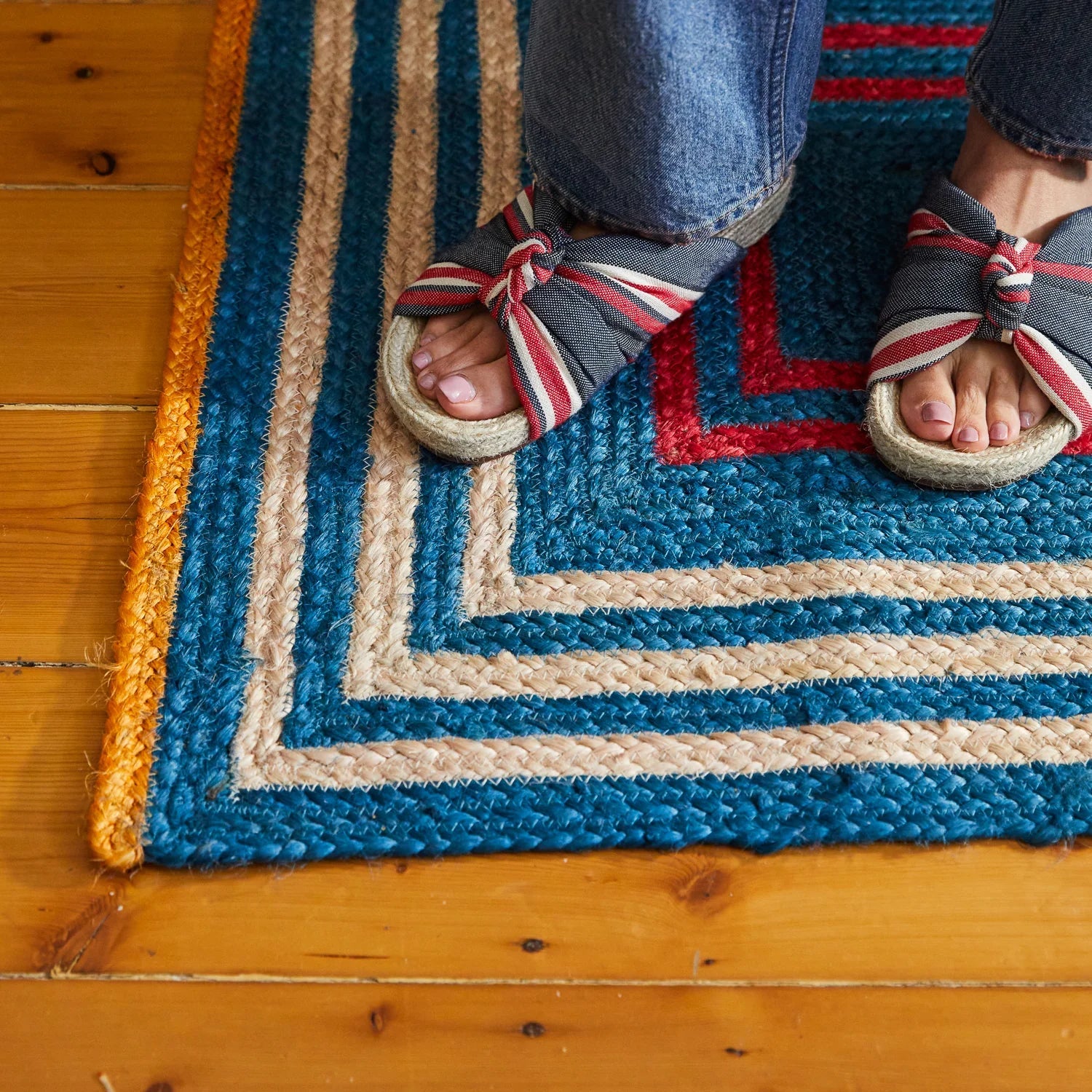 Otto's Corner Store - Lenore Jute Mat - Capri