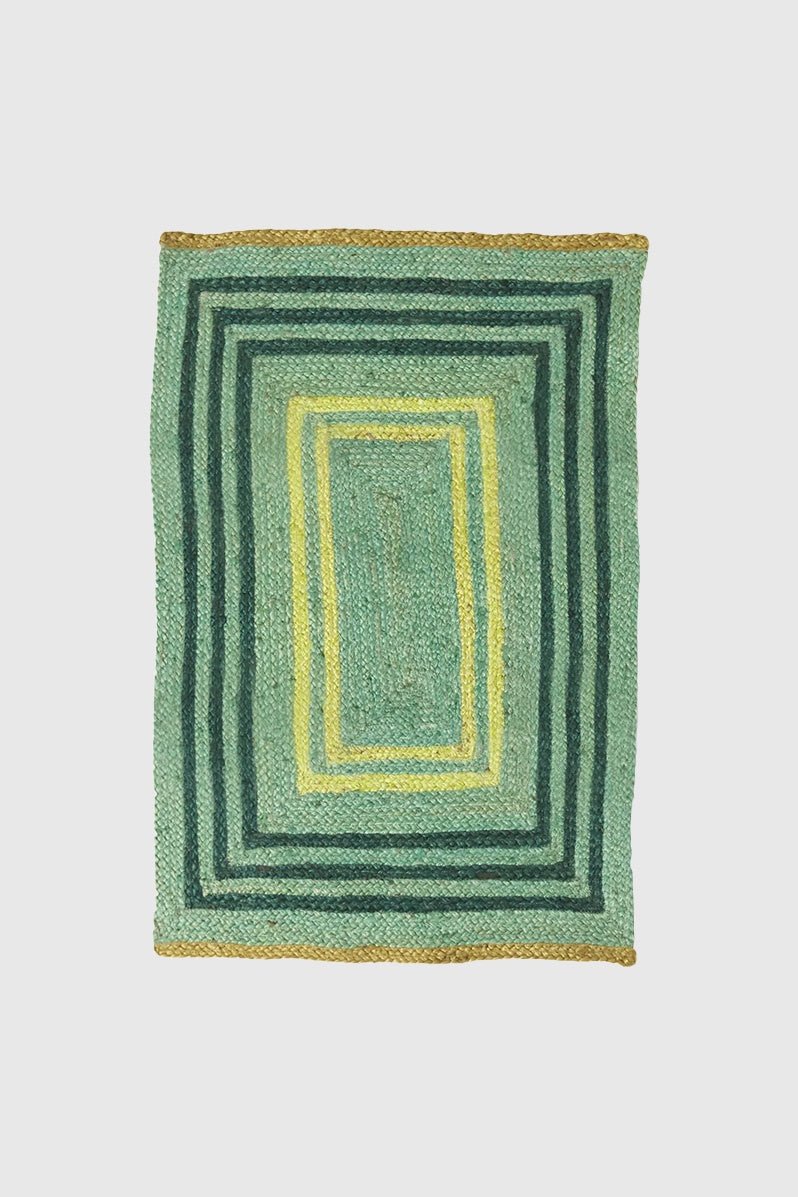 Otto's Corner Store - Lenore Jute Mat - Emerald
