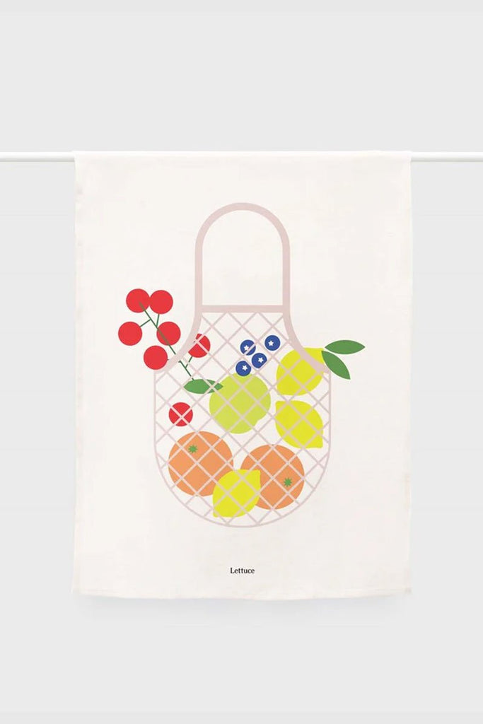 Otto's Corner Store - Lettuce | Tea Towel | Market Bag