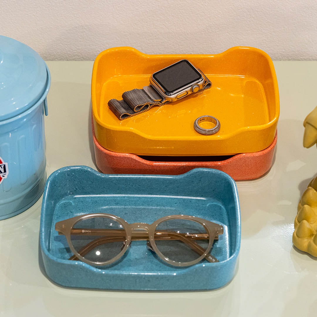 Dulton Japan | Melamine Stacking Tray | Blue