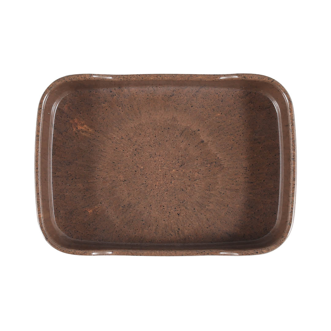 Dulton Japan | Melamine Stacking Tray | Brown