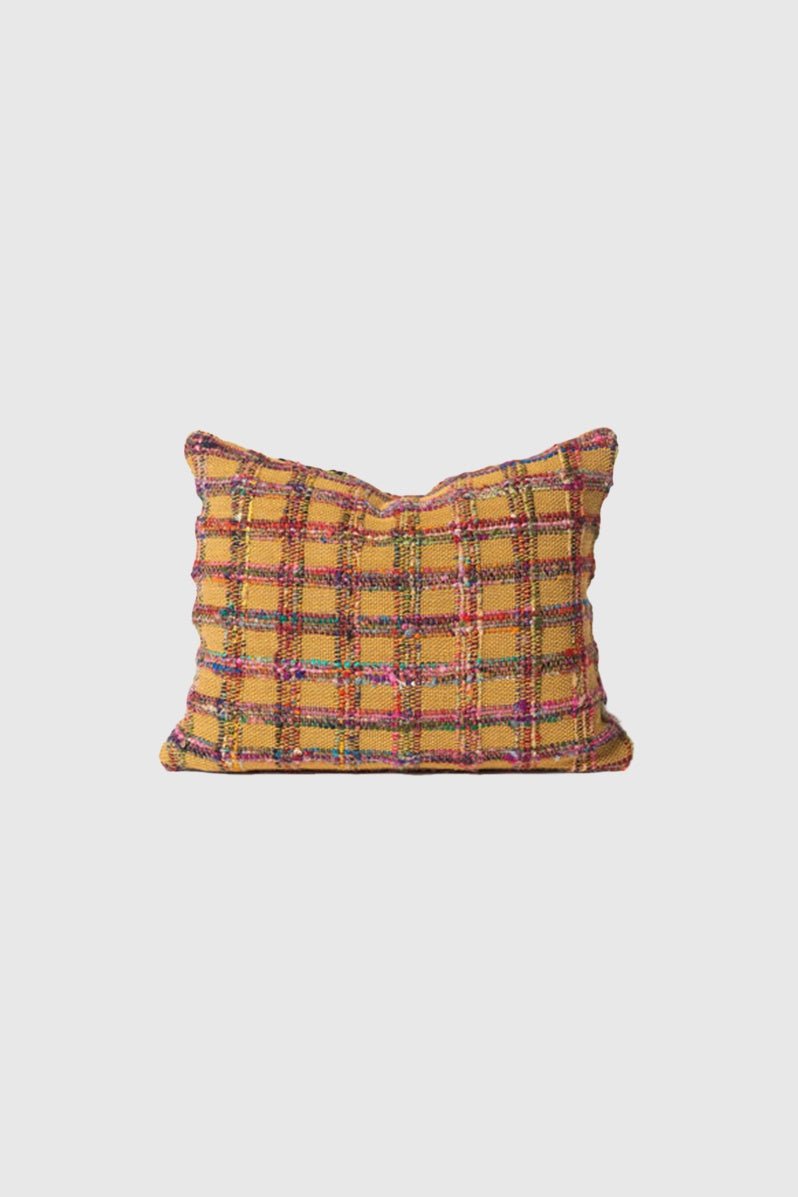 Otto's Corner Store - Mabel Silk Blend Cushion w/ Feather & Down Inner