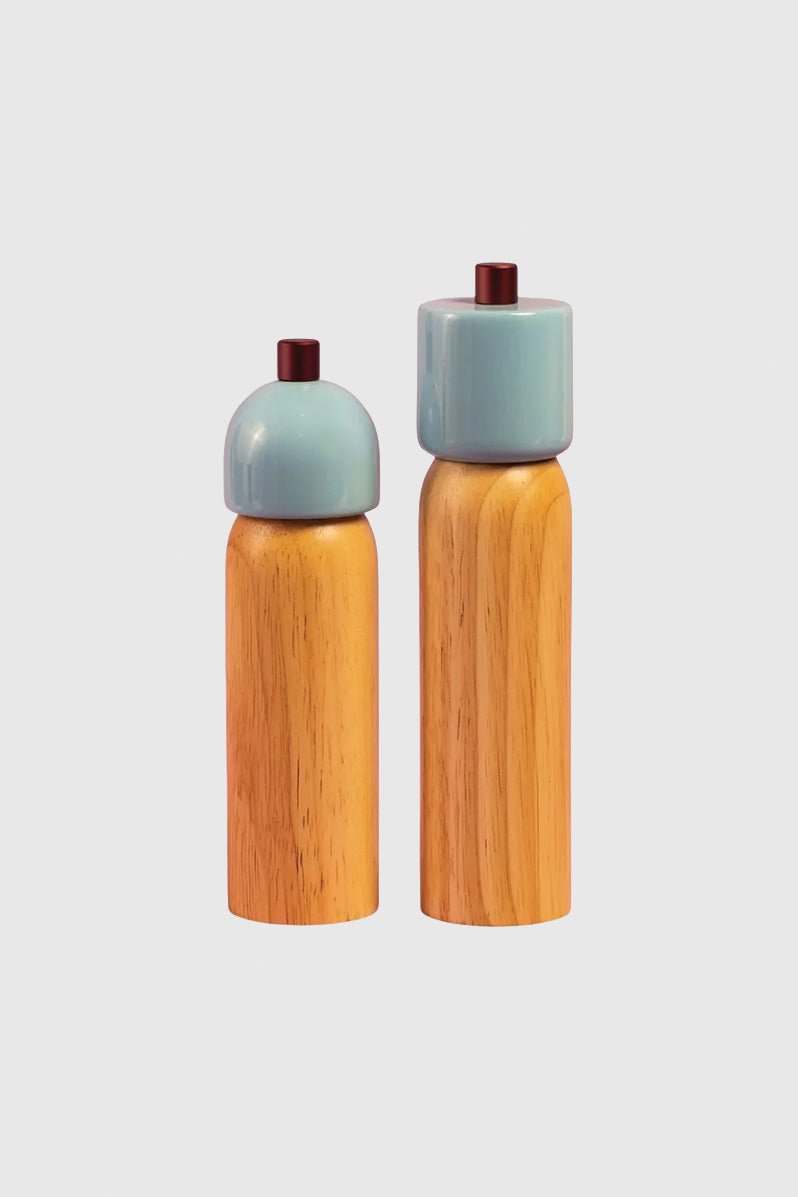 Otto's Corner Store - MÆGEN | Salt & Pepper Grinder - Light Blue/Burgundy