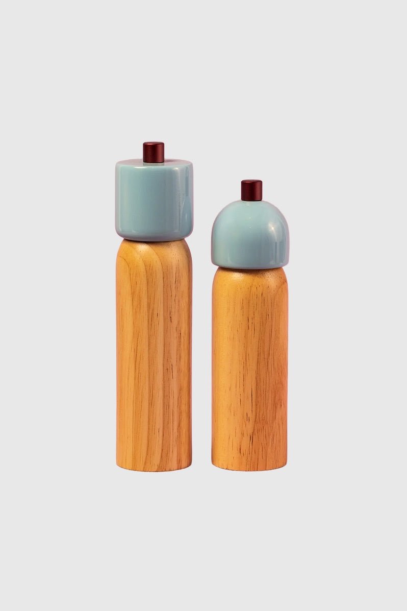 Otto's Corner Store - MÆGEN | Salt & Pepper Grinder - Light Blue/Burgundy