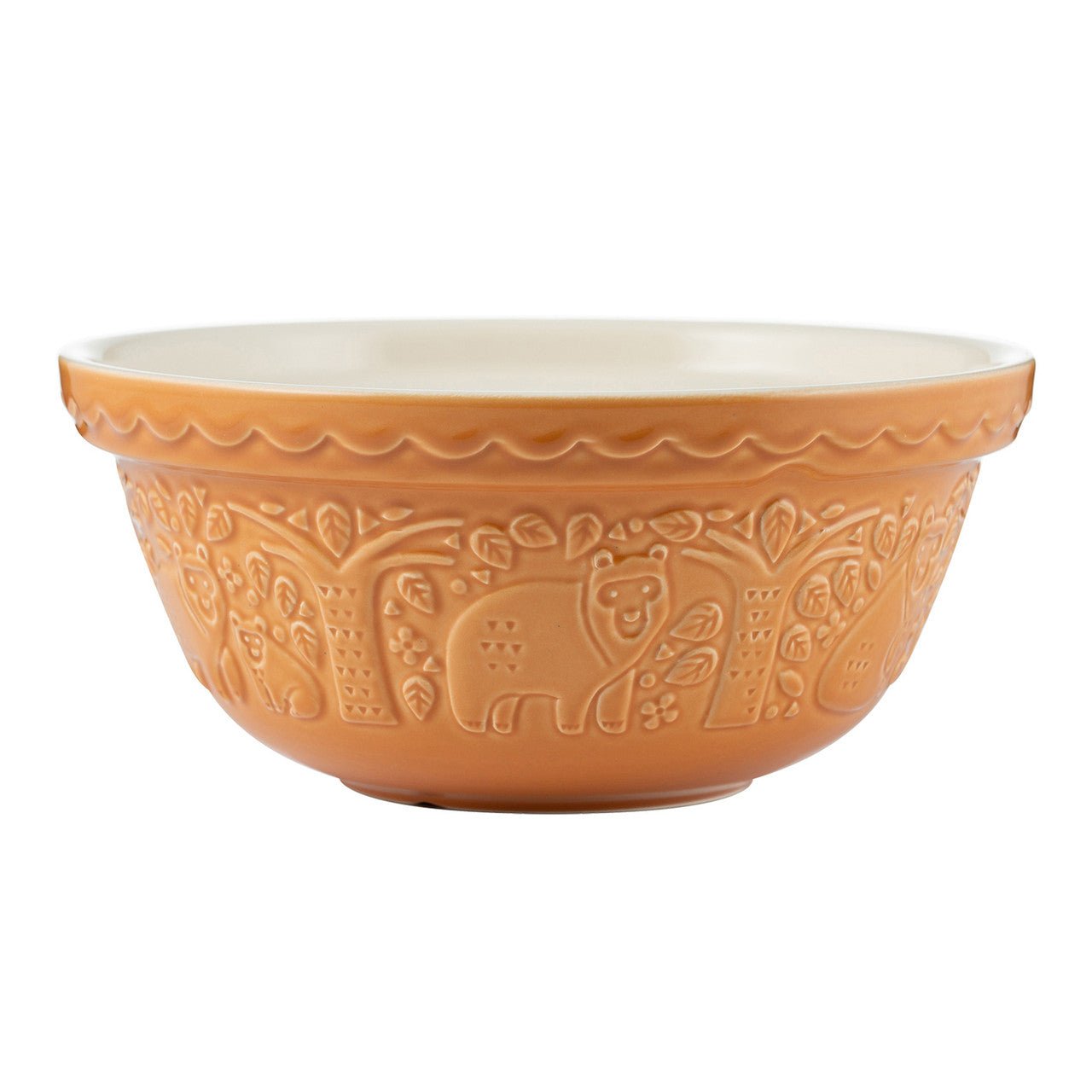 Otto's Corner Store - Mason Cash - In The Forest Bear Ochre Mixing Bowl - 24cm