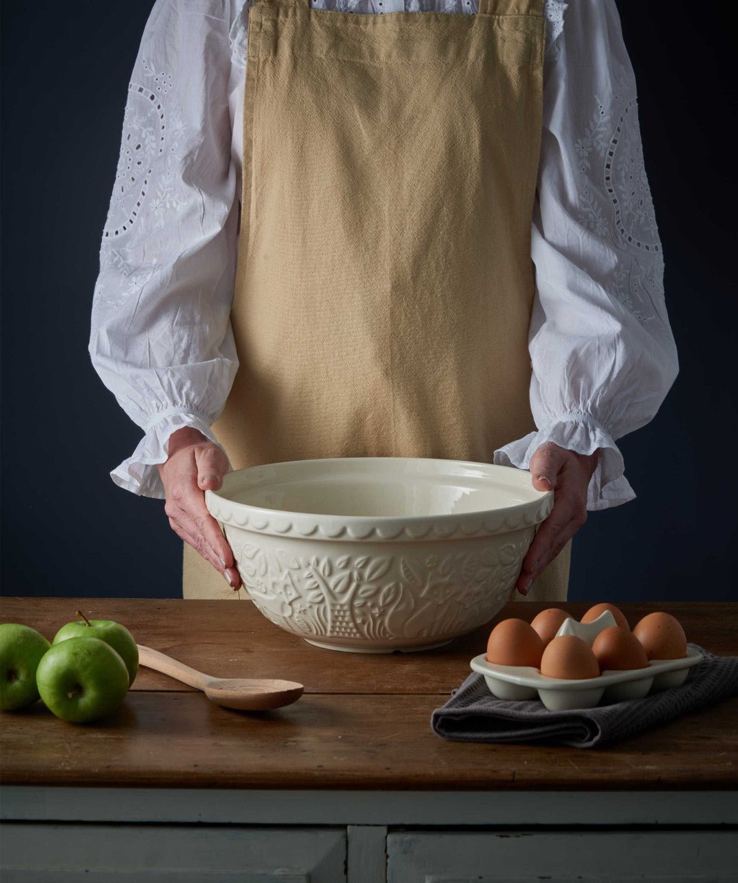 Otto's Corner Store - Mason Cash - In The Forest Fox Cream Mixing Bowl - 29cm