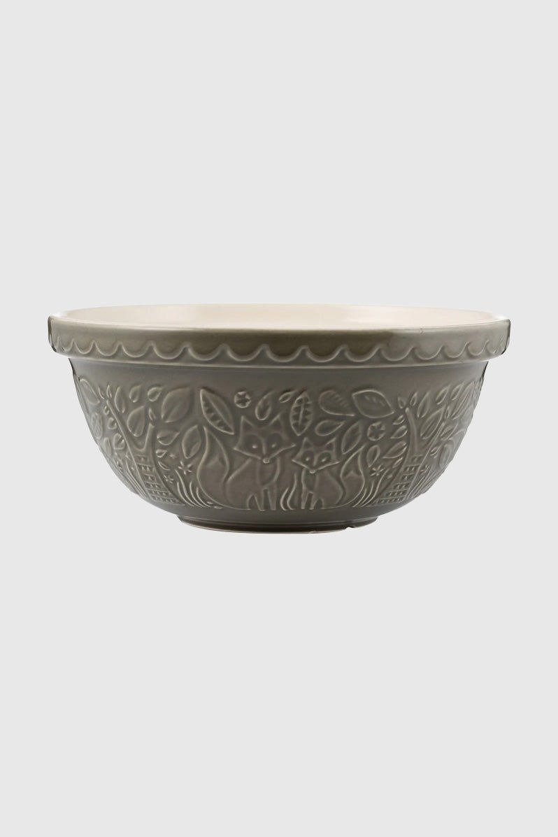 Otto's Corner Store - Mason Cash - In The Forest Fox Grey Mixing Bowl - 29cm