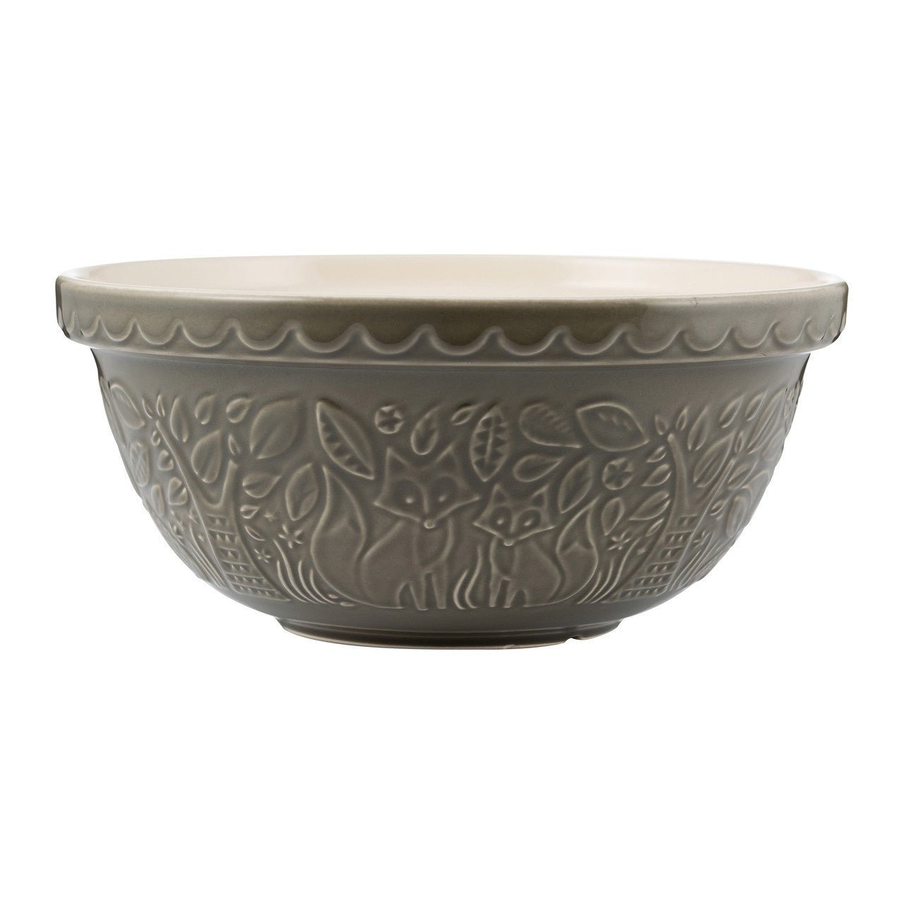 Otto's Corner Store - Mason Cash - In The Forest Fox Grey Mixing Bowl - 29cm