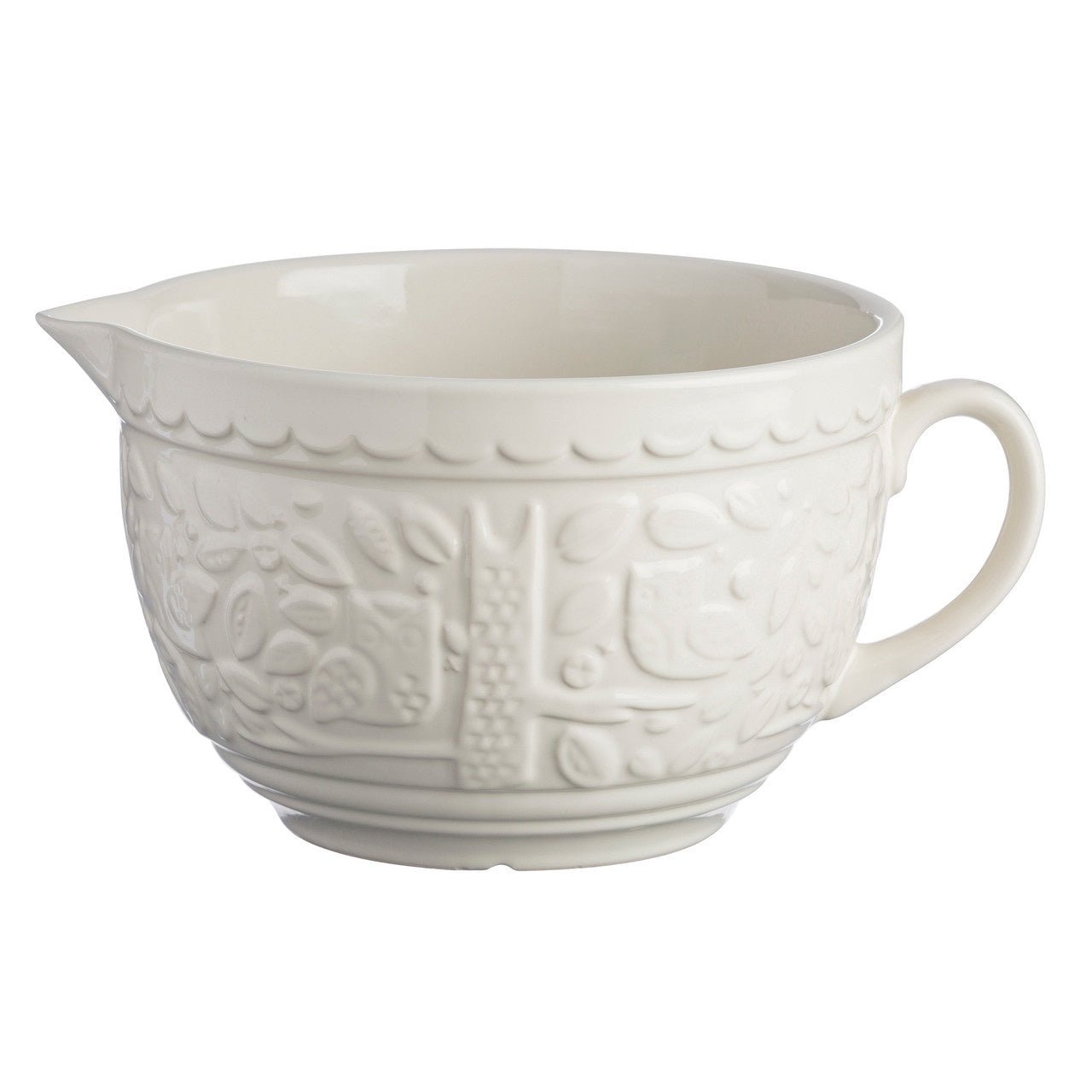 Otto's Corner Store - Mason Cash - In The Forest Owl Cream Batter Bowl - 2L