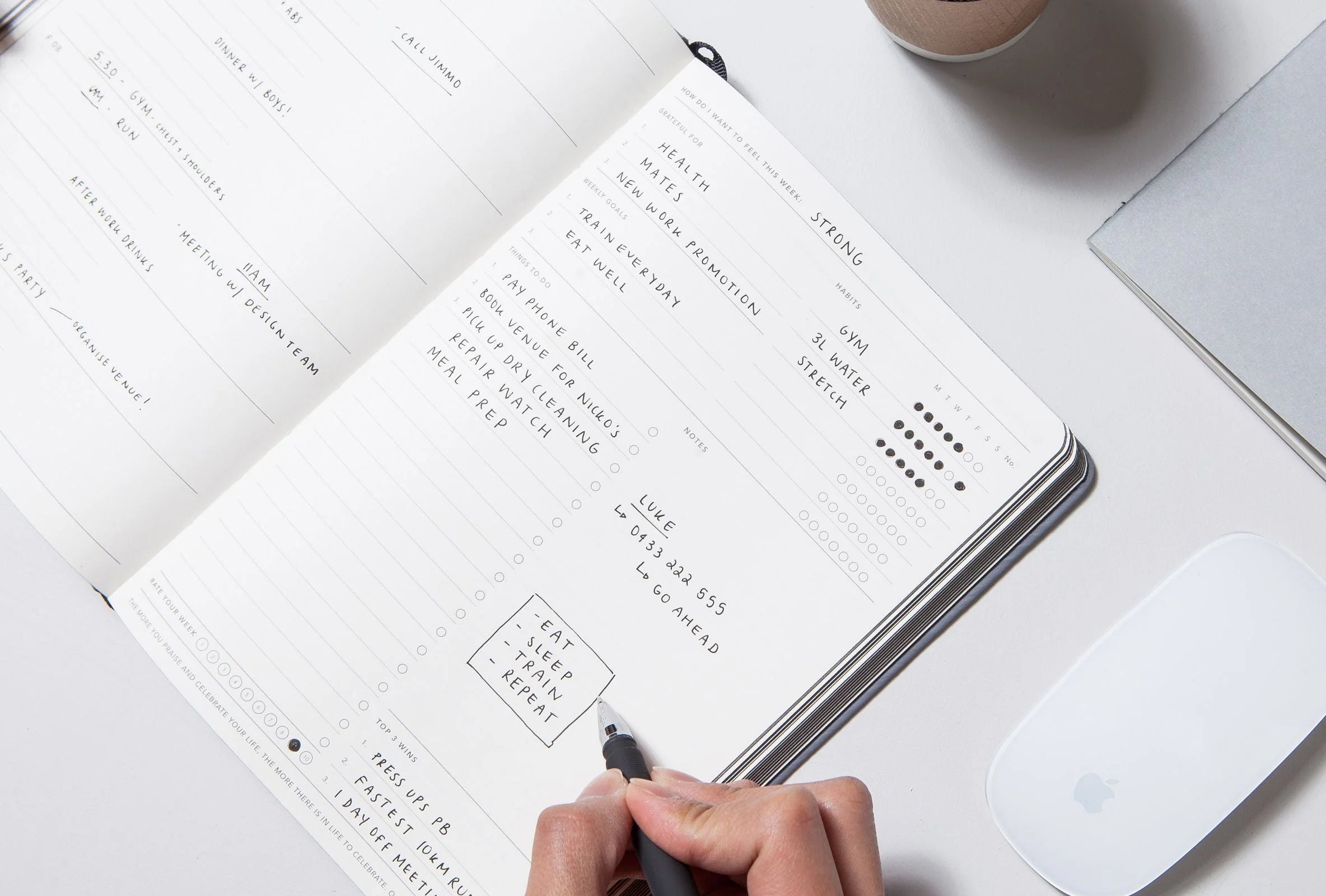 Otto's Corner Store - MiGoals - Sleep Journal - B6