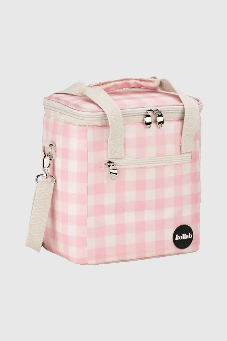 Otto's Corner Store - Mini Cooler - Candy Pink Check