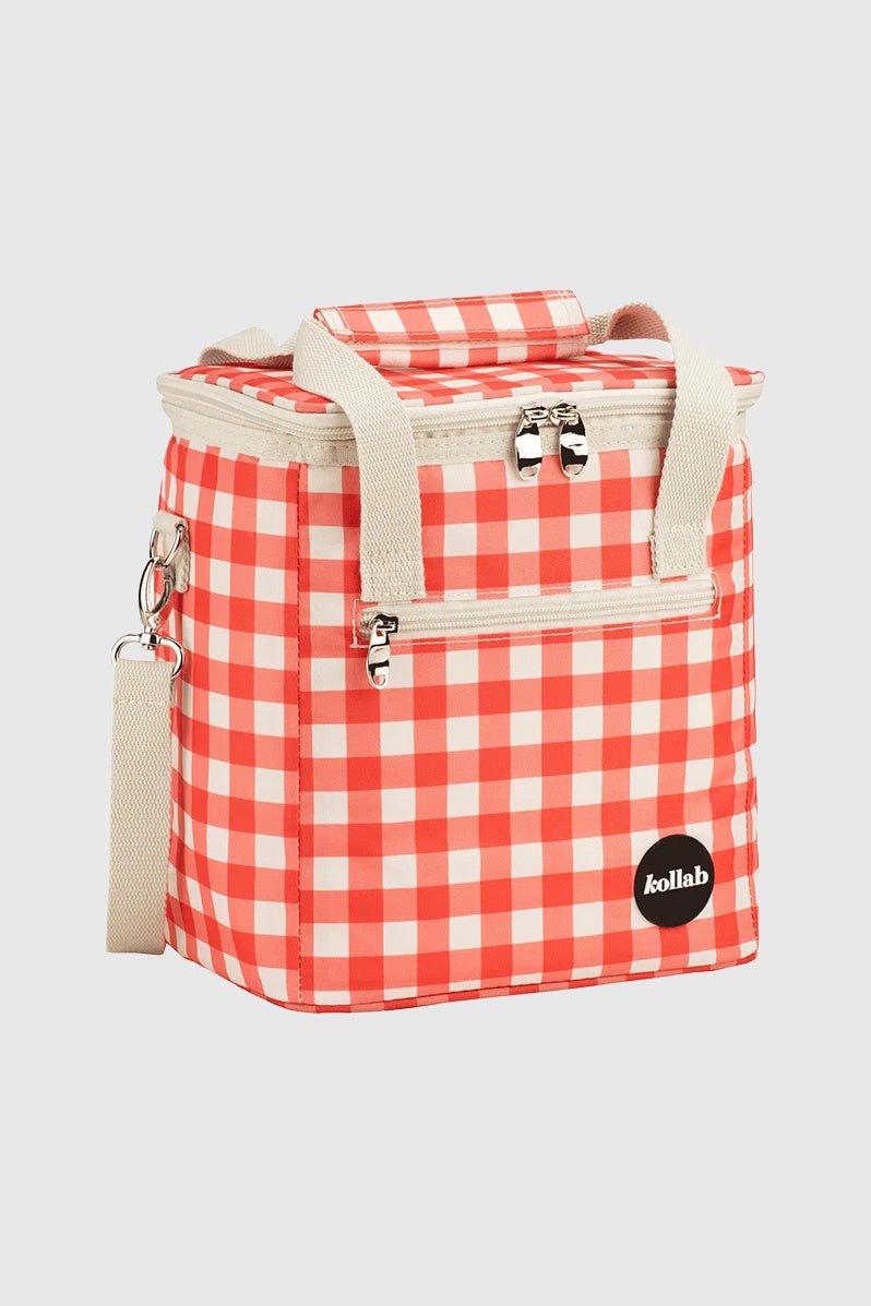 Otto's Corner Store - Mini Cooler - Red Check
