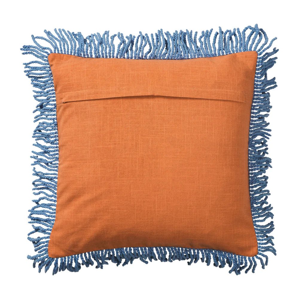 Otto's Corner Store - Mira Embroidered Cushion - Cinnamon