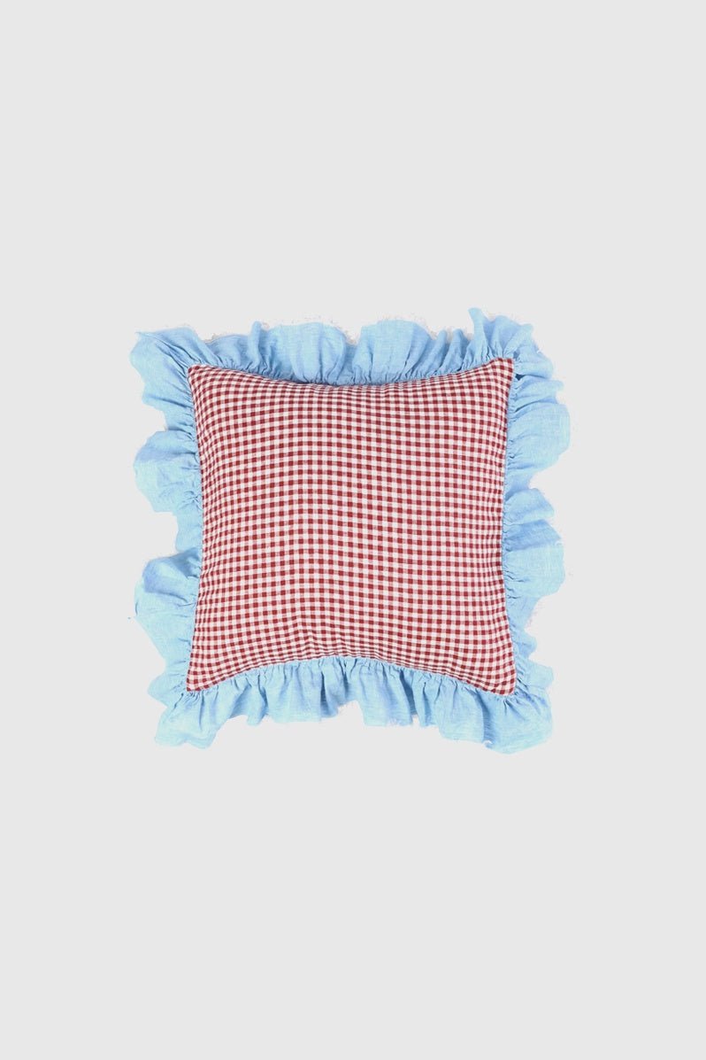 Otto's Corner Store - Mulberry Full Ruffle Cushion