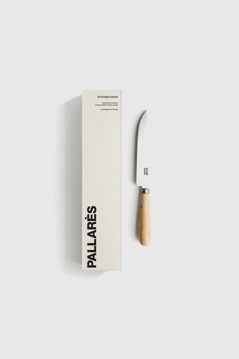 Otto's Corner Store - Pallarès Solsona | Aragon Knife Beech Handle 15cm | Carbon Steel Blade