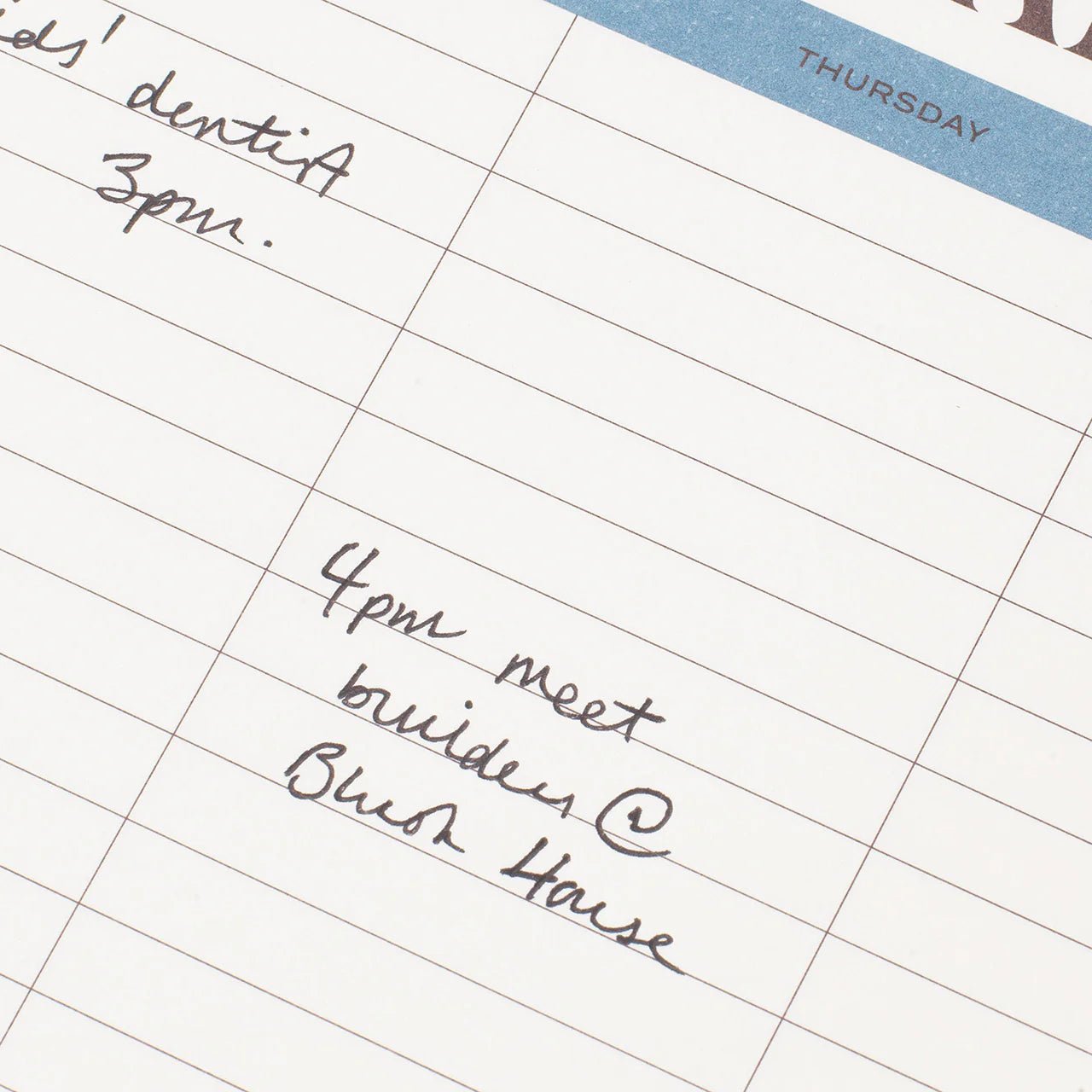 Otto's Corner Store - Paper Plans Spiral Top Weekly Desk Pad