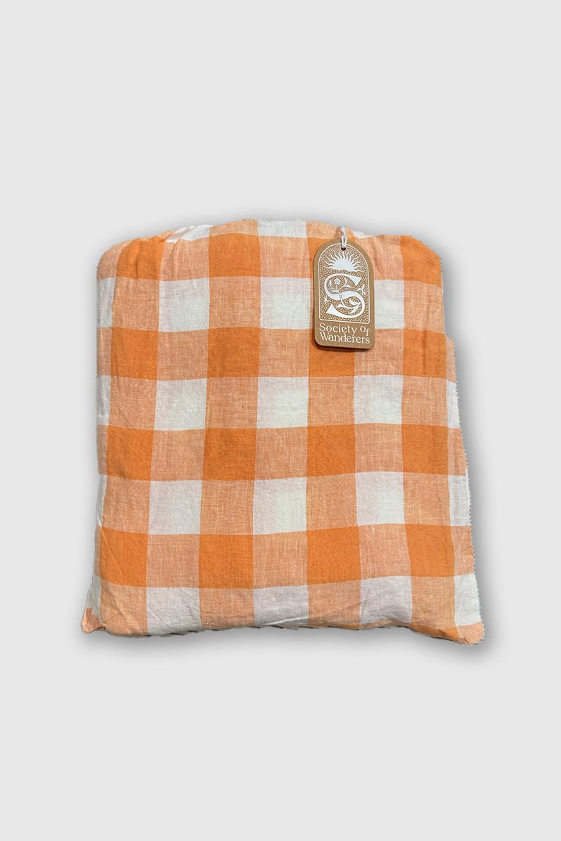 Otto's Corner Store - Peaches & Cream Ruffle Flat Sheet