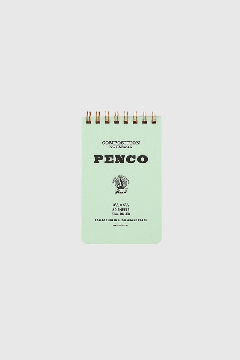 Otto's Corner Store - Penco Coil Notepad - Small - Mint