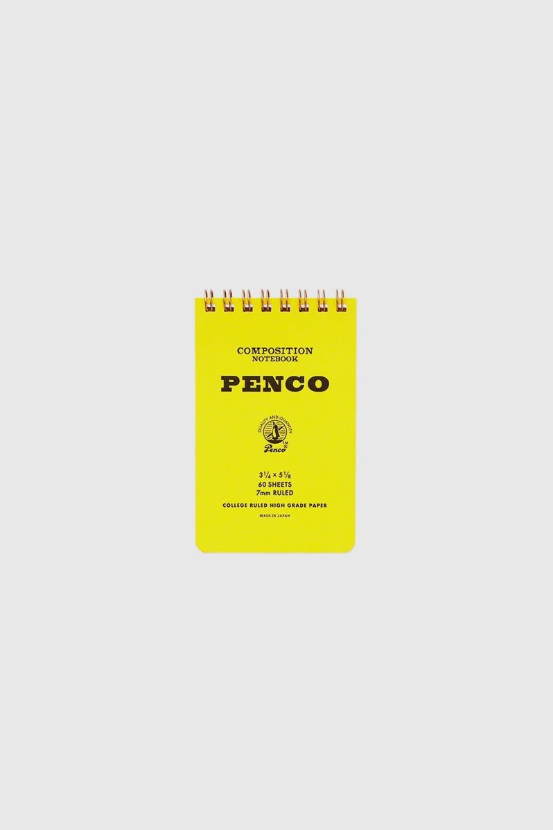 Otto's Corner Store - Penco Coil Notepad - Small - Yellow