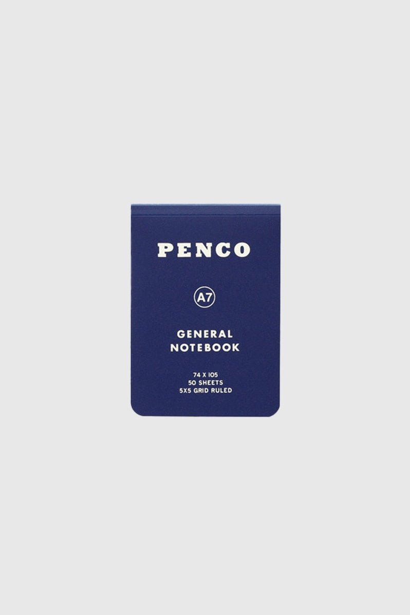 Otto's Corner Store - Penco General Notebook - Grid - A7 - Navy