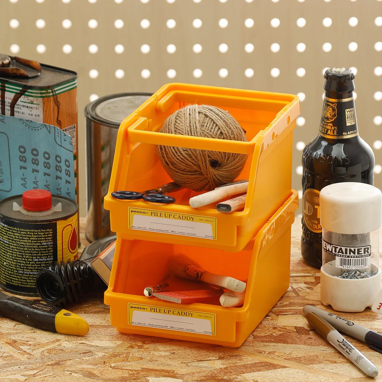 Otto's Corner Store - Penco Pile Up Caddy - Yellow