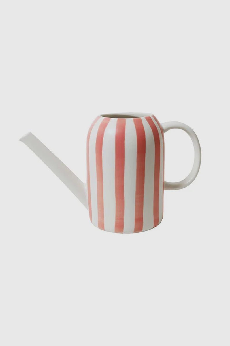 Otto's Corner Store - Plant Parent Watering Can - Coral Stripe