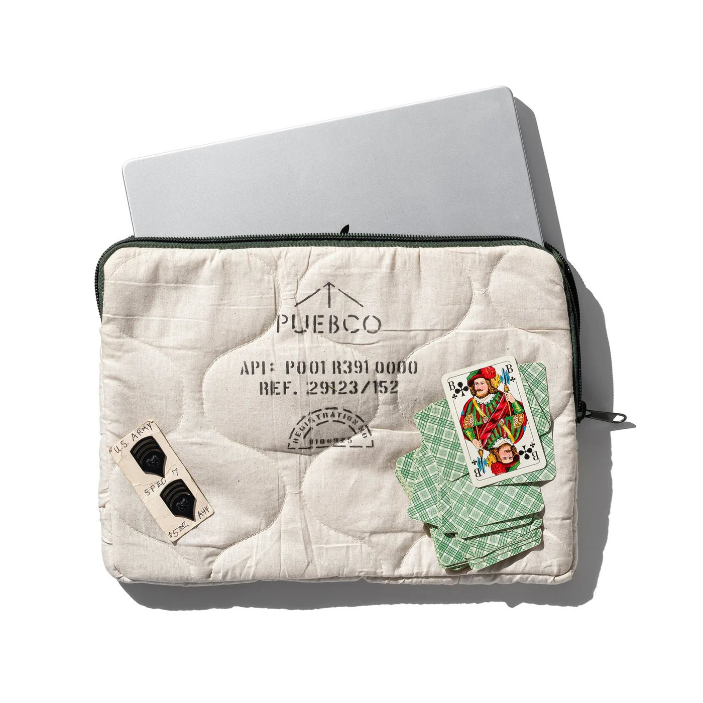 Otto's Corner Store - Quilted Laptop Case 15"